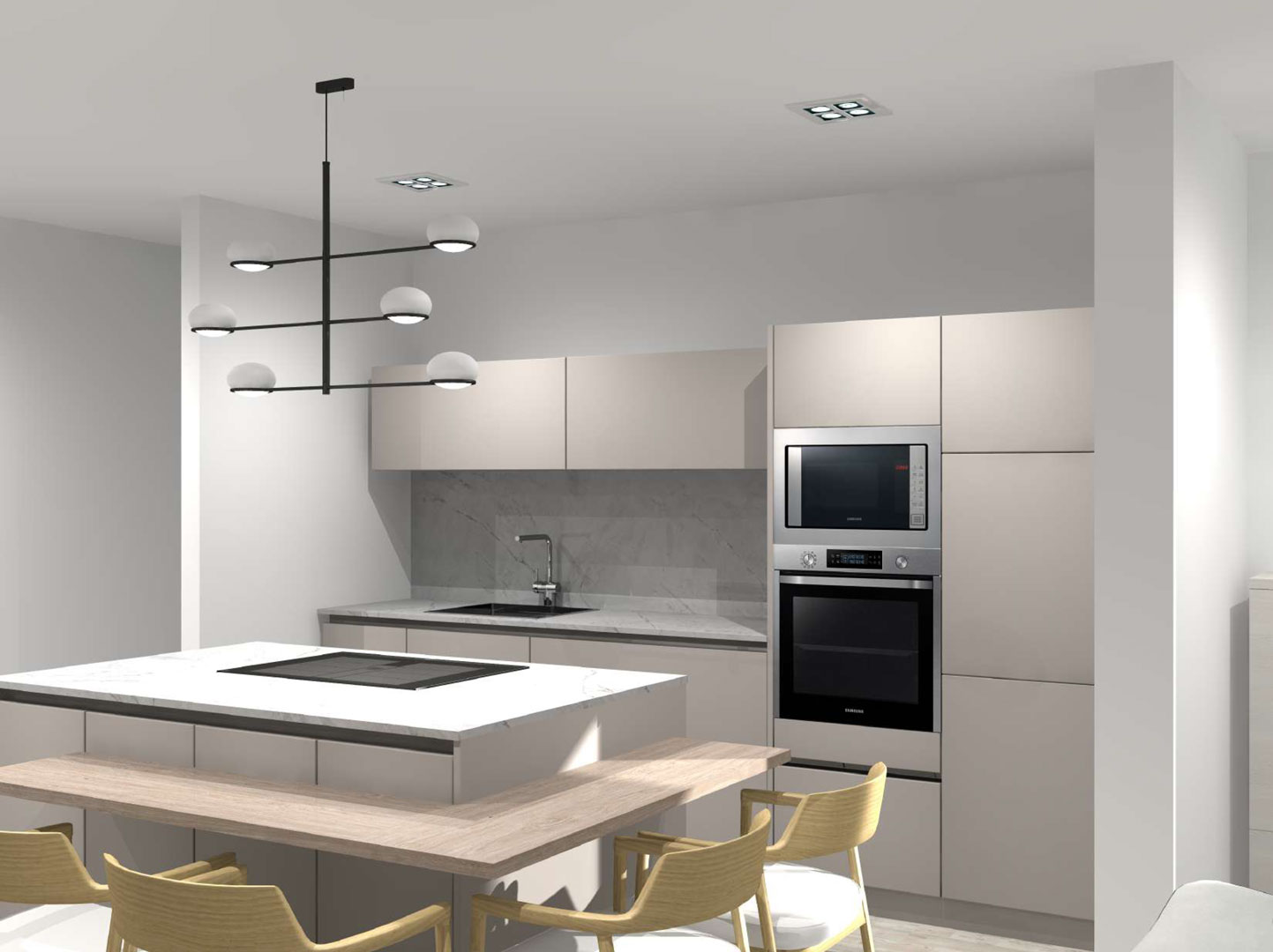 Diseño de cocina moderna