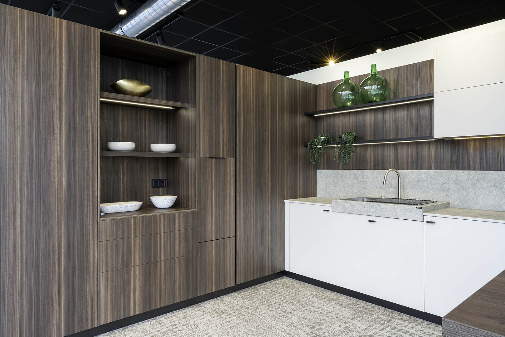 Detalles del showroom