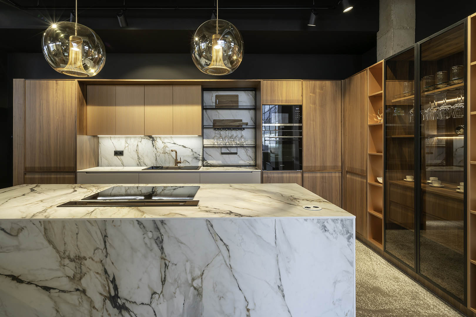 Vista general del showroom